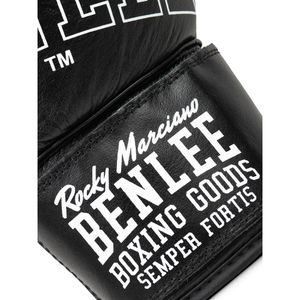 Produktbild für Boxhandschuhe BENLEE Rockland, schwarz/weiß, für Erwachsene