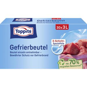 Gefrierbeutel Toppits 3 Liter