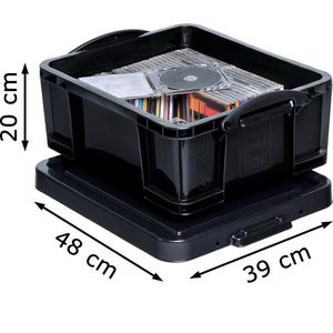 Produktbild für Aufbewahrungsbox Really-Useful-Box 18BK, 18Liter