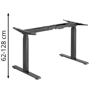 Schreibtischgestell LogiLink EO0051, schwarz, 3 Memoryspeicher
