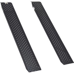 Auffahrrampe Arebos schwarz, 2 Stück