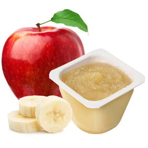 Produktbild für Fruchtpüree Hellma Apfel-Bananenmark, 99,9% Frucht