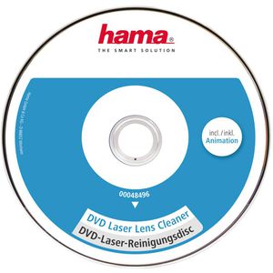 Hama Reinigungs-CD DVD-Laserreinigungsdisc, für DVD-Laufwerke, schonende Trockenreinigung