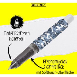 Produktbild für Tintenroller Online College Camouflage, 12025/3D