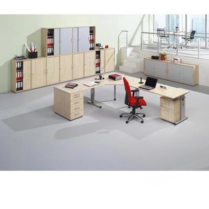 Produktbild für Standcontainer Hammerbacher O-Serie, ahorn
