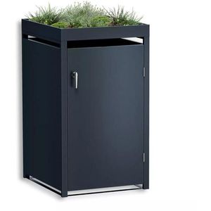 Mülltonnenbox Metzler MMB-2-1X, Metall