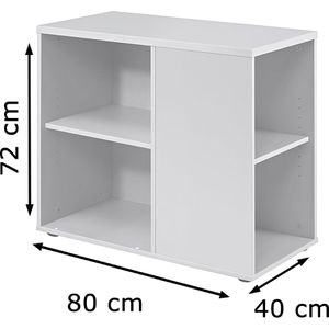Produktbild für Standcontainer Hammerbacher B-Serie, weiß