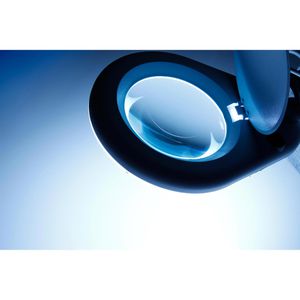 Produktbild für Lupenleuchte McShine LL-8043, 127 mm Glaslinse, LED
