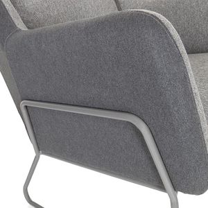 Produktbild für Loungesessel hJh-OFFICE LAGUN, grau