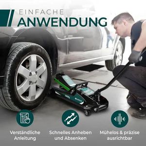 Produktbild für Rangierwagenheber CargoVA extra flach, im Koffer