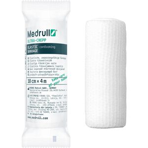 Produktbild für Fixierbinden Medrull Ultra-Crepp, in Folie, elastisch, steril