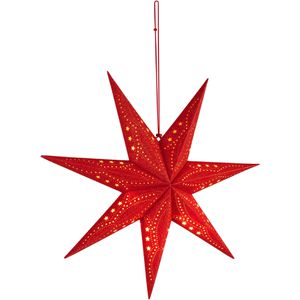 Produktbild für Weihnachtsstern BRUBAKER 77701, 3D Stern, rot