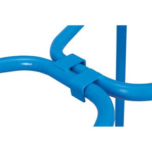 Produktbild für Palettenaufsatz VARIOfit Typ 65, pa-080.008, blau, Stahl