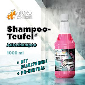 Produktbild für Autoshampoo Tuga-Chemie Shampoo-Teufel, mit Litschi-Duft