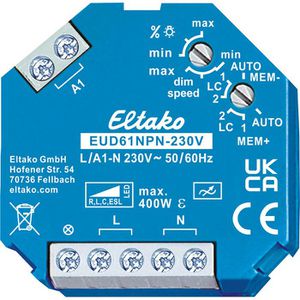 Dimmer Eltako EUD61NPN-230V, Unterputz