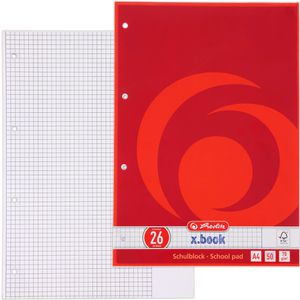 Briefblock Herlitz 10354991 x-book, A4