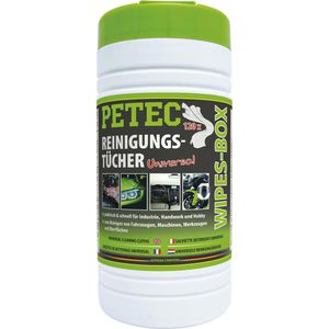 Reinigungstücher PETEC 82120 Wipes-Box, feucht