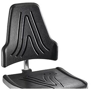 Produktbild für Arbeitsstuhl meychair W19-25-TR-PU ESD XXL schwarz