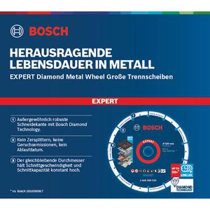 Produktbild für Trennscheibe Bosch Expert Diamond Metal Wheel, Bohrung 22,23mm
