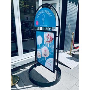 Produktbild für Kundenstopper Update-Displays Wheel DIN A1