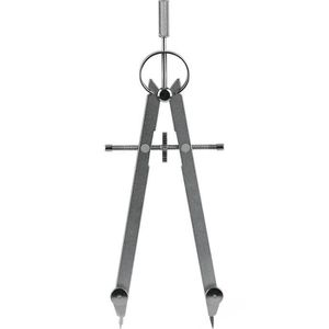 Produktbild für Zirkel Ecobra 3754 Master, 2-teilig