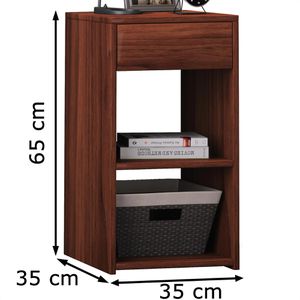 Produktbild für Nachttisch VCM Sledo Maxi 913243, walnuss