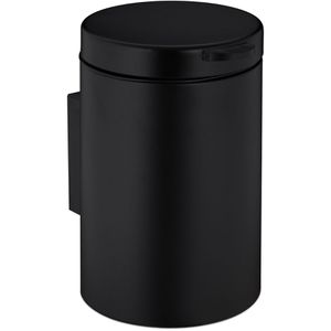 Mülleimer Relaxdays 10038562, schwarz