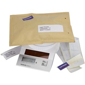 Produktbild für Digitalwaage Maul tronic S, 1512002, weiß