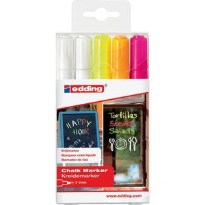 Kreidestifte Edding 4095-5999, Neonfarben sortiert