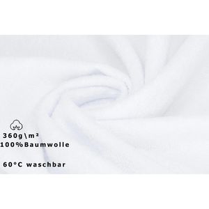Produktbild für Handtuch Betz Berlin Set, weiß, 100% Baumwolle, 360 g/m²