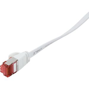 Produktbild für Netzwerkkabel LogiLink SlimLine, CF2021S, weiß