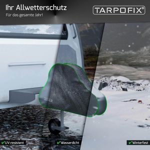 Produktbild für Deichselabdeckung Tarpofix DH2, mit Reflexstreifen