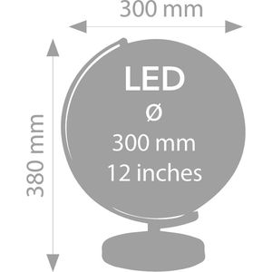Produktbild für Globus TROIKA Stellar Light Antique, Ø 30cm