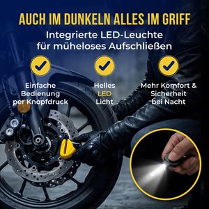 Produktbild für Bremsscheibenschloss Monzana 103461