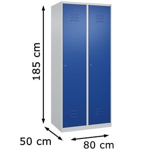 Produktbild für Spind CP-Möbel Classic PLUS, blau
