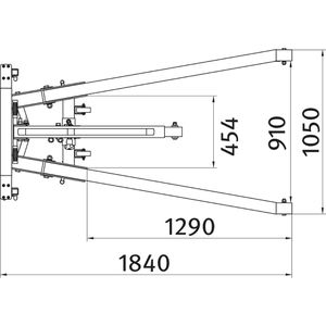 Produktbild für Werkstattkran Unicraft WK 2002 LP, Motorkran