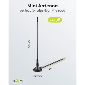 Produktbild für Zimmerantenne Goobay 67090 passiv