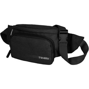 Bauchtasche Travelite Kick Off, aus Polyester, schwarz