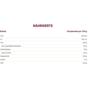 Produktbild für Haferbrei Alnatura Hafer Dinkel Porridge ungesüßt, BIO