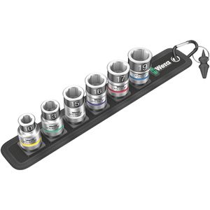 Steckschlüssel Wera Belt C 1 Zyklop, 7-teilig