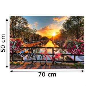 Produktbild für Puzzle Ravensburger 12000662, Fahrräder in