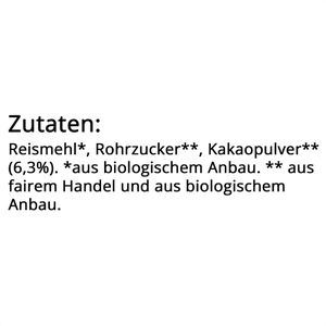 Produktbild für Knusperbrot Le-Pain-des-Fleurs Blumenbrot Kakao, Reismehl, BIO