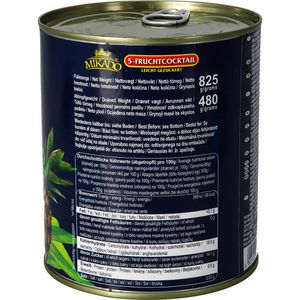 Produktbild für Obstkonserve Mikado-foods 5-Fruchtcocktail