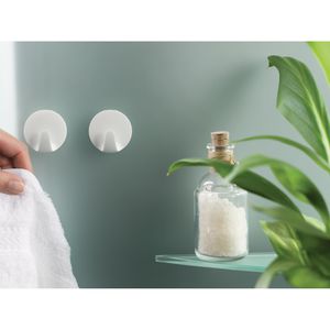 Produktbild für Klebehaken Tesa 57578 Powerstrips Haken Small Rund