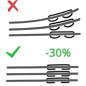 Produktbild für Heftgerät Rapid Fashion Eco, 24812701, Flat-Clinch