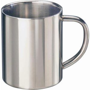 Produktbild für Thermobecher Mato 4060, mit Henkel, silber