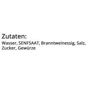 Produktbild für Senf Born scharf, fein