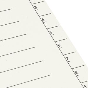Produktbild für Trennblätter DONAU 8610001-09, A4