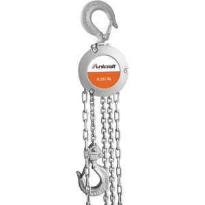 Produktbild für Kettenzug Unicraft 6171015, K 251 AL, Flaschenzug