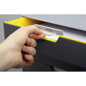 Produktbild für Schubladenbox Durable 760427, Varicolor 4, A4